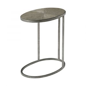 Theodore Alexander - Echoes Sunburst Cantilever Accent Table in gray - CB50055-C267