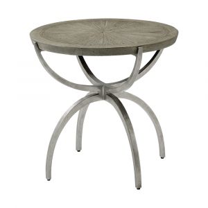 Theodore Alexander - Echoes Weston Side Table in gray - CB50038-C267