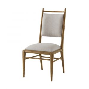 Theodore Alexander - Nova Dining Side Chair II in Dawn Finish - (Set of 2) - TAS40024-1BYB