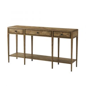 Theodore Alexander - Nova Two Tiered Console Table in Dawn Finish - TAS53036-C253