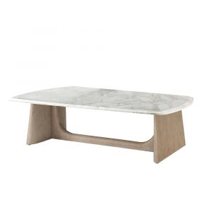 Theodore Alexander - Repose Wooden Coffee Table Marble Top - TA51110.C322