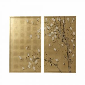 Theodore Alexander - Spring Magnolias Wall Decor - 3202-361