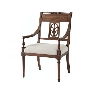 Theodore Alexander - Tavel The Iven Dining Armchair in Avesta Finish - (Set of 2) - TA41001-1BHF