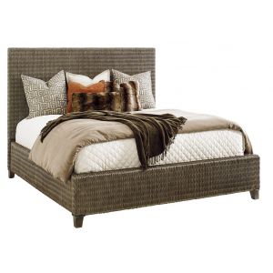Tommy Bahama Home - Cypress Point Driftwood Isle Woven King Platform Bed - 01-0562-134c