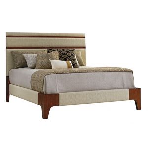 Tommy Bahama Home - Island Fusion Mandarin California King Upholstered Panel Bed - 01-0556-135c