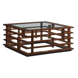 Tommy Bahama Home - Island Fusion Nobu Square Cocktail Table - 01-0556-943