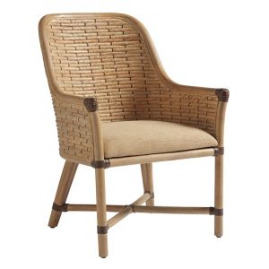 Tommy Bahama Home - Los Altos Keeling Woven Arm Chair in Beige - 01-0566-883-01