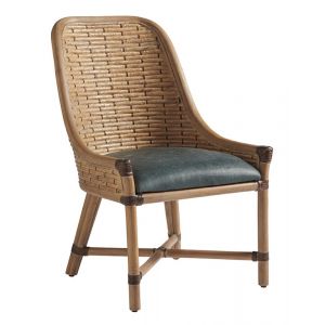 Tommy Bahama Home - Los Altos Keeling Woven Leather Side Chair - 01-0566-882-41