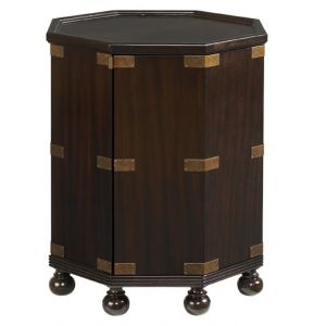 Tommy Bahama Home - Royal Kahala Pacific Campaign Accent Table - 01-0537-952