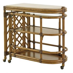 Tommy Bahama Home - Twin Palms Cable Beach Bar Cart - 01-0558-862