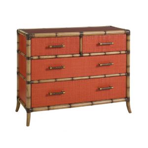 Tommy Bahama Home - Twin Palms Red Coral Chest - 01-0559-624