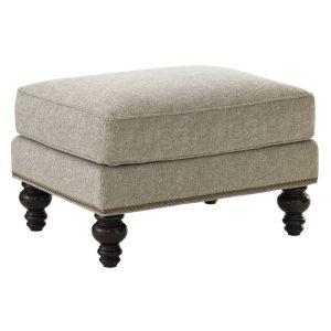 Tommy Bahama Home - Upholstery Amelia Ottoman in Beige-Gray - 01-7275-44-40
