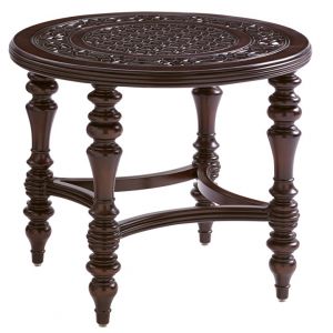Tommy Bahama Outdoor - Black Sands Round End Table - 01-3235-950