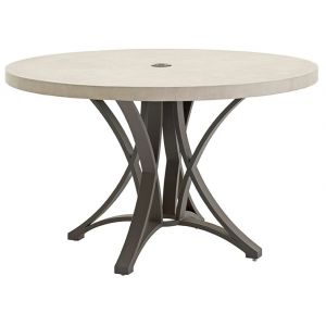 Tommy Bahama Outdoor - Cypress Point Ocean Terrace Round Dining Table With Weatherstone Top - 01-3900-875C