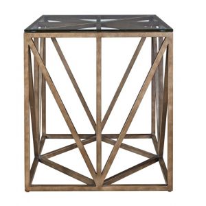 Universal Furniture - Authenticity Truss Square End Table - 572802_CLOSEOUT