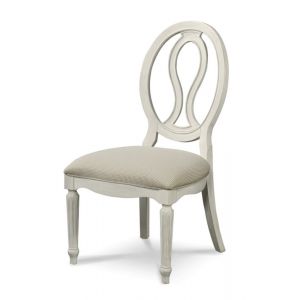 Universal Furniture - Summer Hill Pierced Back Side Chair Cotton Finish - (Set of 2) - 987636-RTA