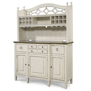 Universal Furniture - Summer Hill Buffet with Bar Hutch Complete - 987670C