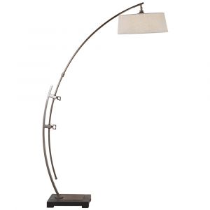 Uttermost - Calogero Bronze Arc Floor Lamp - 28135-1