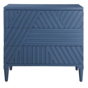 Uttermost - Colby Blue Drawer Chest - 25383
