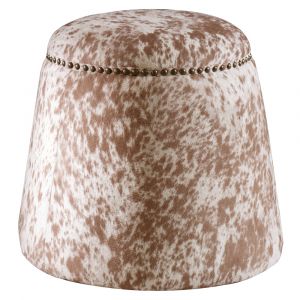 Uttermost - Gumdrop Cow Hide Ottoman - 23725