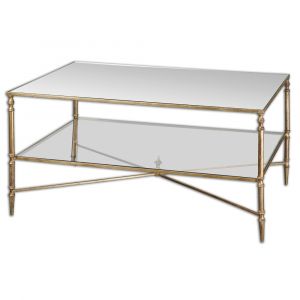 Uttermost - Henzler Mirrored Glass Coffee Table - 24276