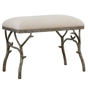 Uttermost - Lismore Small Fabric Bench - 23544