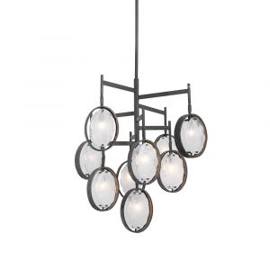 Uttermost - Maxin Dark Bronze 9 Light Chandelier - 21317