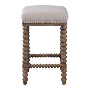 Uttermost - Pryce Wooden Counter Stool - 23495