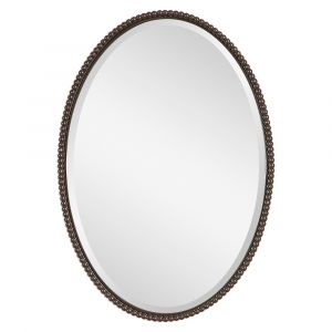 Uttermost - Sherise Bronze Oval Mirror - 01101-B