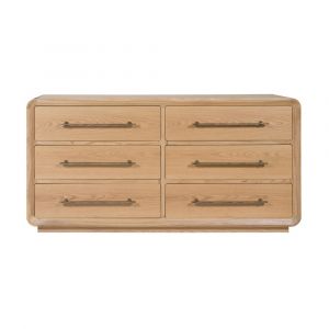 Vanguard Furniture - Form Dresser Wheat W Flat Bar - P680D-AT