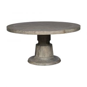 Vanguard Furniture - Thom Filicia Home Marvelle Dining Table in Raked Gray
