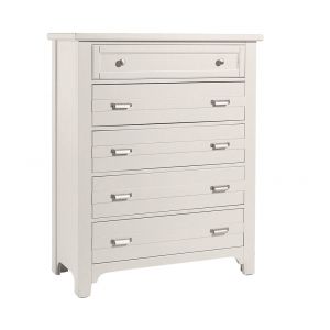 Vaughan Bassett - Bungalow Chest with 5 Drawers in Lattice - 744-115