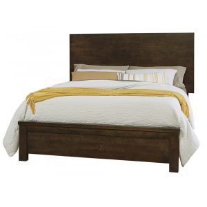 Vaughan Bassett - Crafted Cherry - Artisan and Post Cal King Plank Bed - 150-669-966-944-MS2