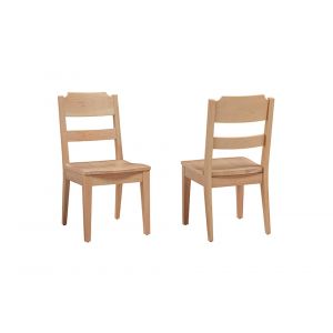 Vaughan Bassett - Crafted Cherry - Artisan and Post Ladderback Side Chair (Set of 2) - 154-010