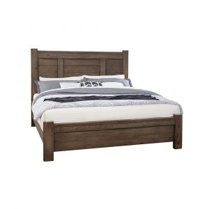 Vaughan Bassett - Crafted Oak - LMCo Home Ben Cal King Poster Bed - 793-668-866-944-MS1