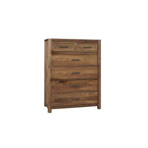 Vaughan Bassett - Crafted Oak - LMCo Home Chest With 5 Drawers - 790-115