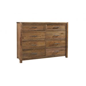 Vaughan Bassett - Crafted Oak - LMCo Home Dresser With 8 Drawers - 790-003