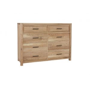 Vaughan Bassett - Crafted Oak - LMCo Home Dresser With 8 Drawers - 795-003