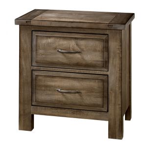 Vaughan Bassett - Maple Road Night Stand with 2 Drawers in Maple Syrup - 117-227