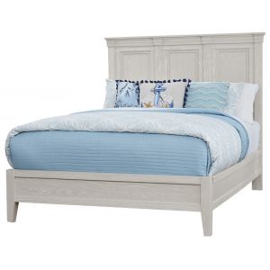 Vaughan Bassett - Passageways California King Mansion Bed With Low Profile Footboard in Oyster Grey - 144-669-766-844-MS2