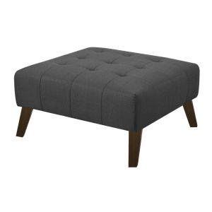 Wallace & Bay - Browning Ottoman with Angular Arms And Legs, Deep Tufting, And Stitching Details - U510313