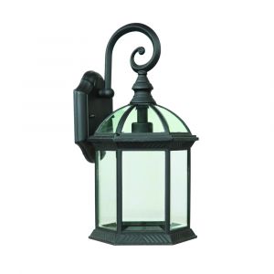 Yosemite Home Decor - Anita 1 Light Exterior Lighting in Black Finish with Clear Beveled Glass - 5271BL