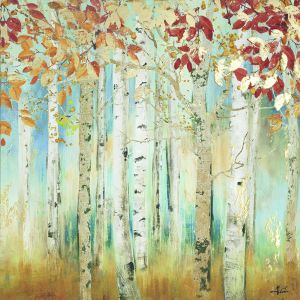 Yosemite Home Decor - Birch Beauties I Printed on Canvas - YJ8807A