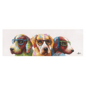 Yosemite Home Decor - Cool Dogs Original Hand Painted Wall Art - ARTAE1920D