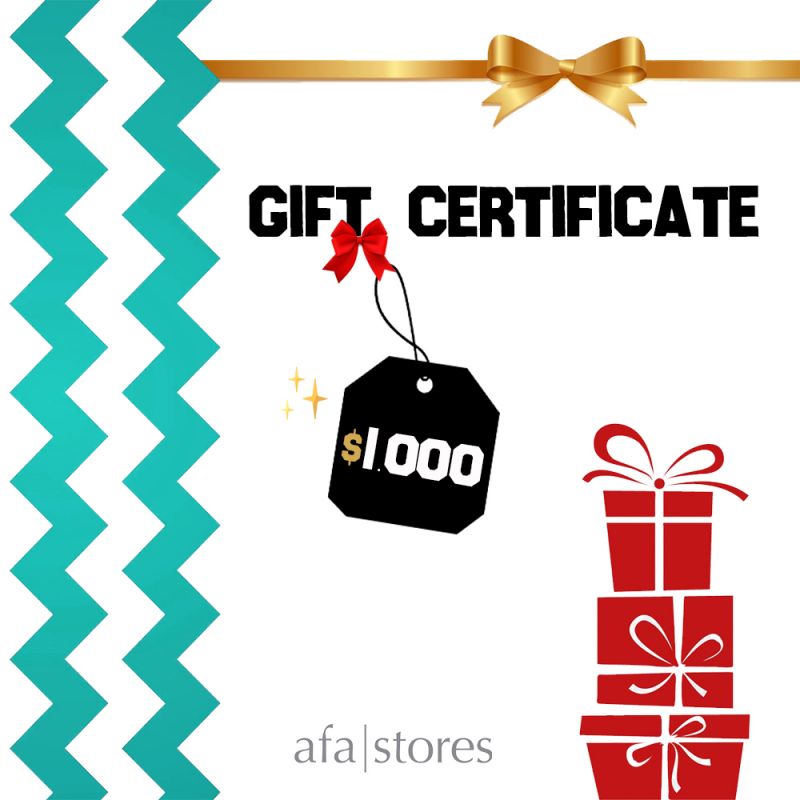 $1000 Gift Certificate