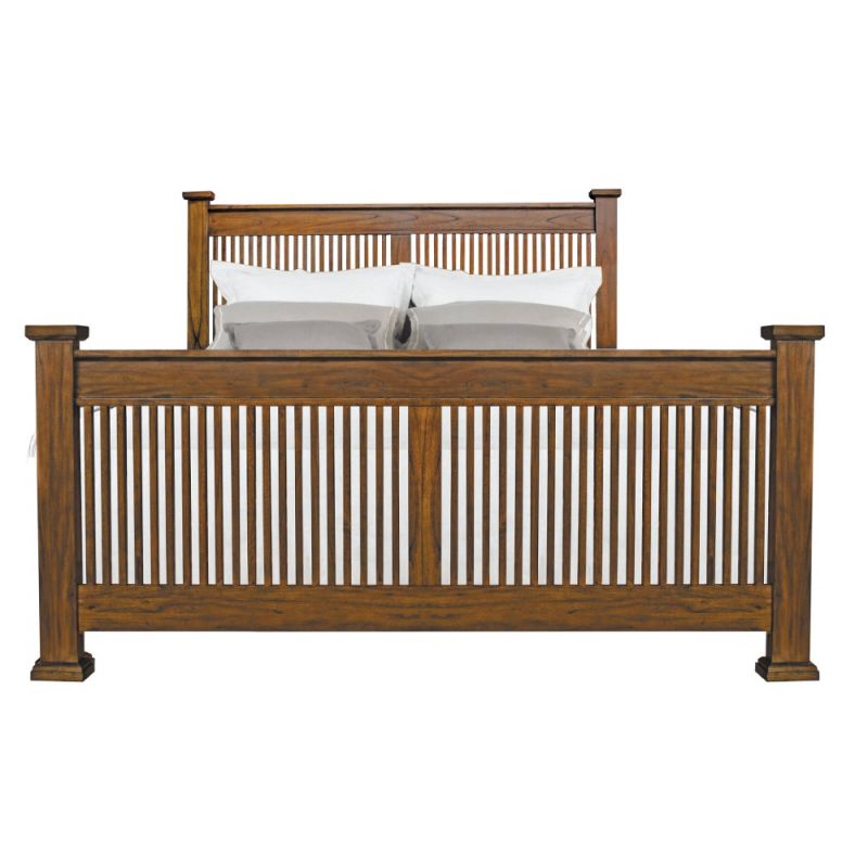 A-America - Mission Hill Queen Slat Bed - MIHHA5040