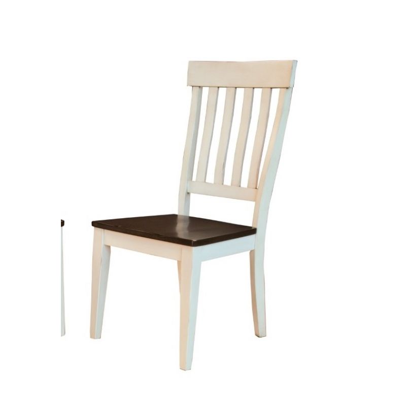 A-America - Toluca Slatback Side Chair in Cocoa Bean (Set of 2) - TOLCH2352