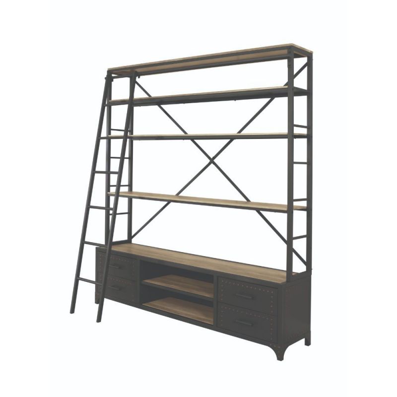 ACME Furniture - Actaki Bookshelf & Ladder - 92436