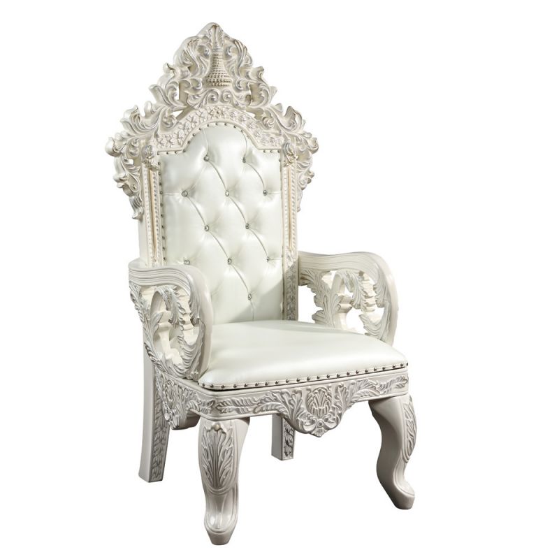 ACME Furniture - Adara Arm Chair (Set of 2) - Antique White - DN01231