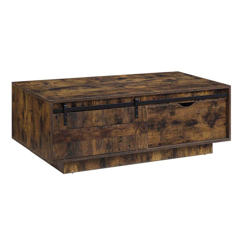 ACME Furniture - Bellarosa Coffee Table - Rustic Oak - LV01442